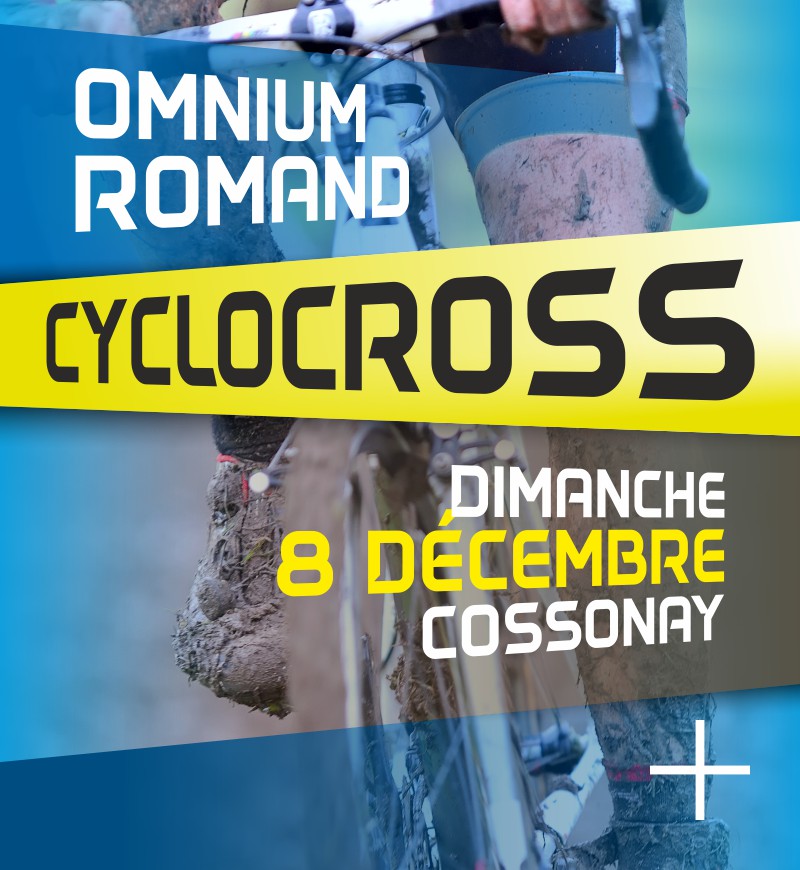 CYCLOCROSS OMNIUM ROMAND COSSONAY 26 NOVEMBRE 2023