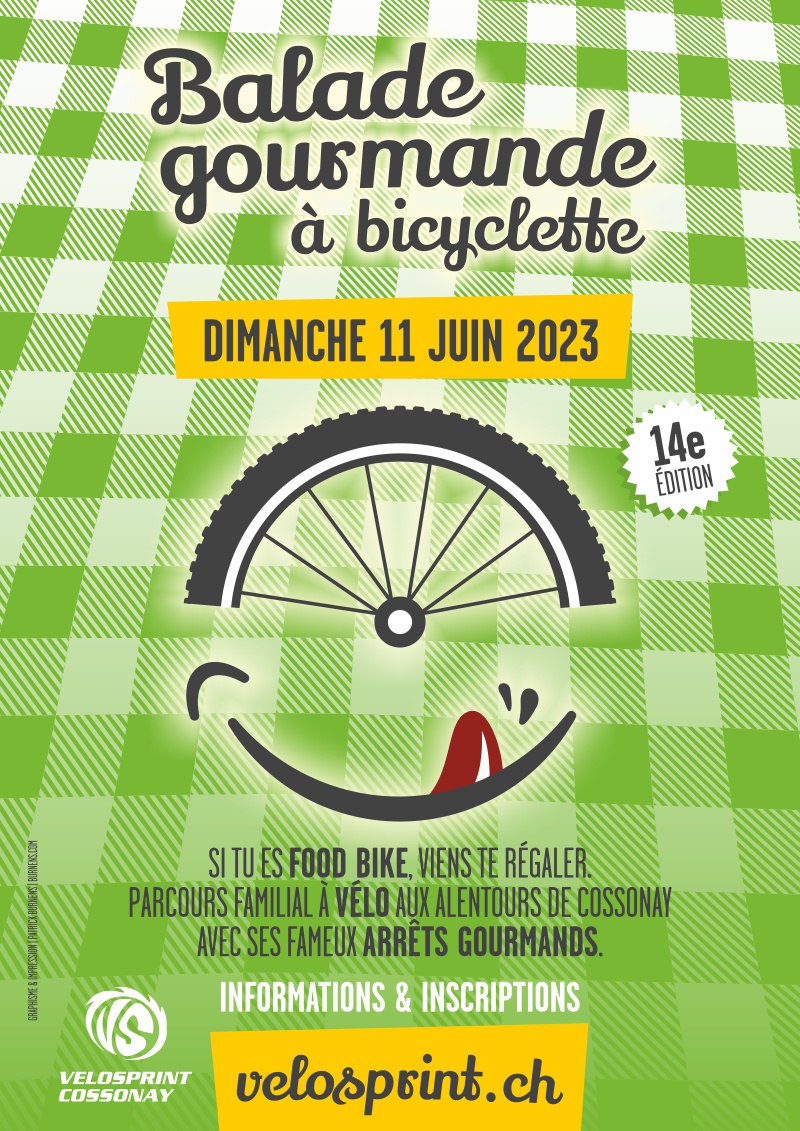 Balade gourmande à bicyclette, VéloSprint Cossonay